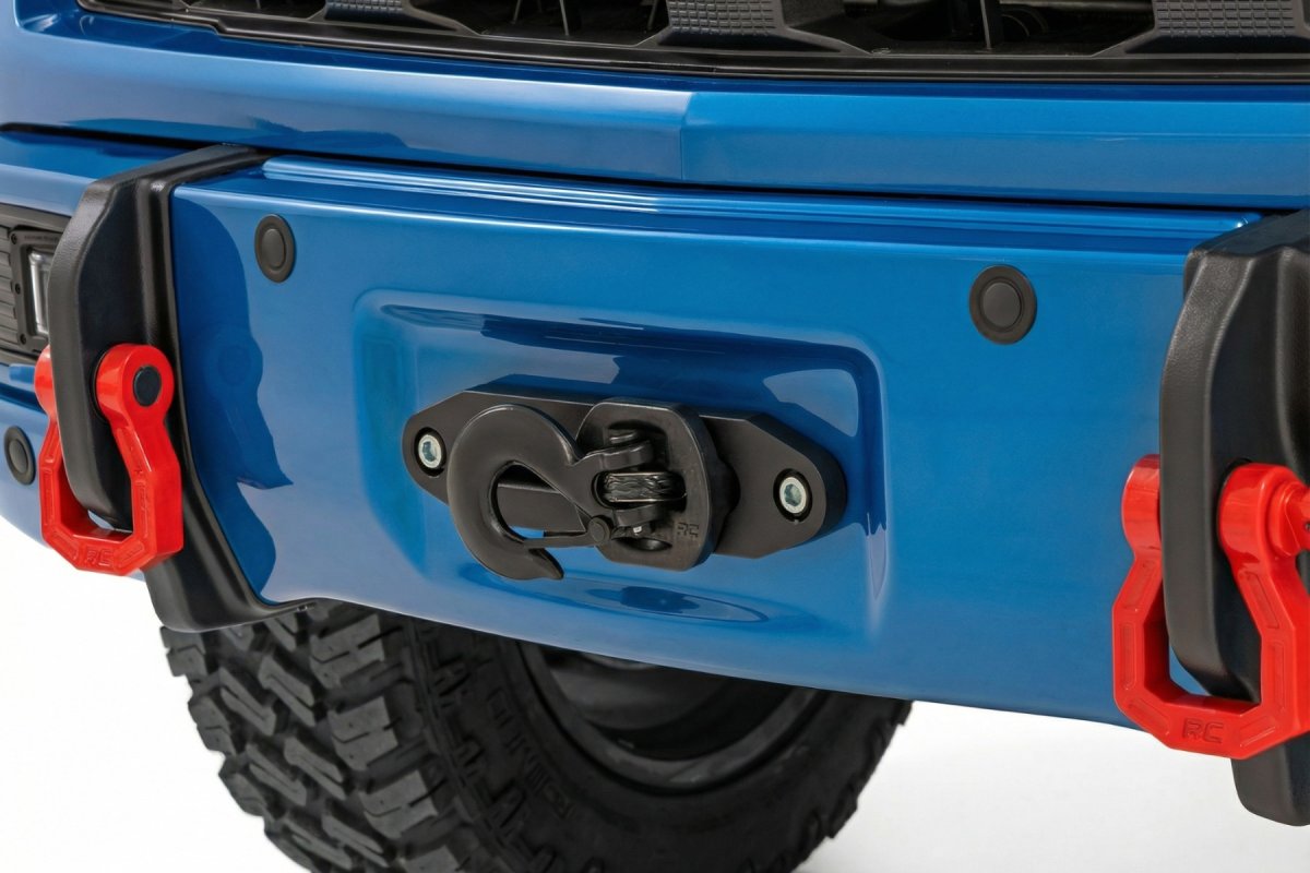 Chevrolet Silverado 1500 Bumper - Front - Rough Country - FXS - North Sky Blue - '23-'26